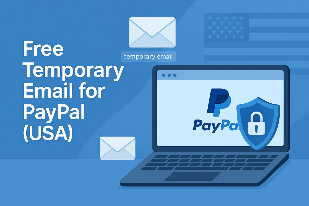 Free Temporary Email for PayPal (USA) — Guide